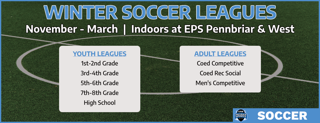 Erie Premier Sports | Soccer Winter Leagues