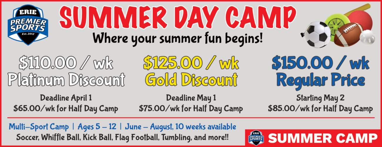 Erie Premier Sports Summer Day Camp